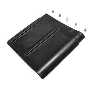 Splash guard for front mudguards incl. mounting material