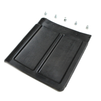 Splash guard for front mudguards incl. mounting material