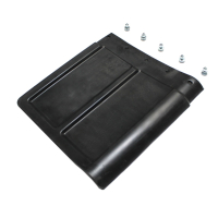 Splash guard for front mudguards incl. mounting material