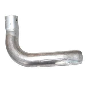 Exhaust bend for raised tailpipe