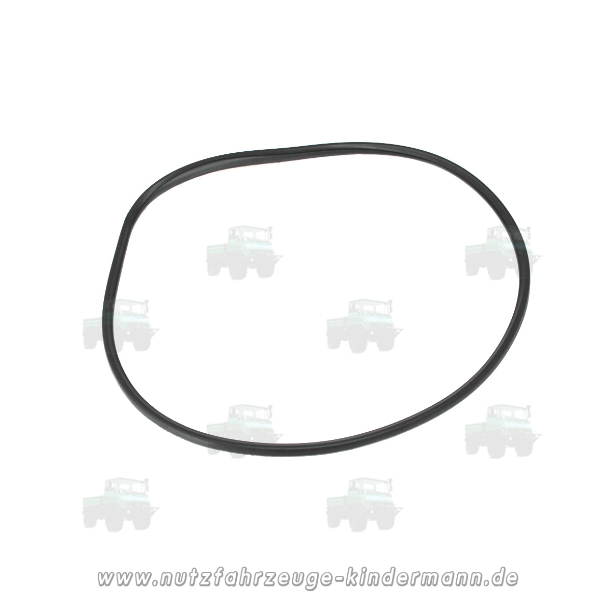 Sealing rubber for back wall window box