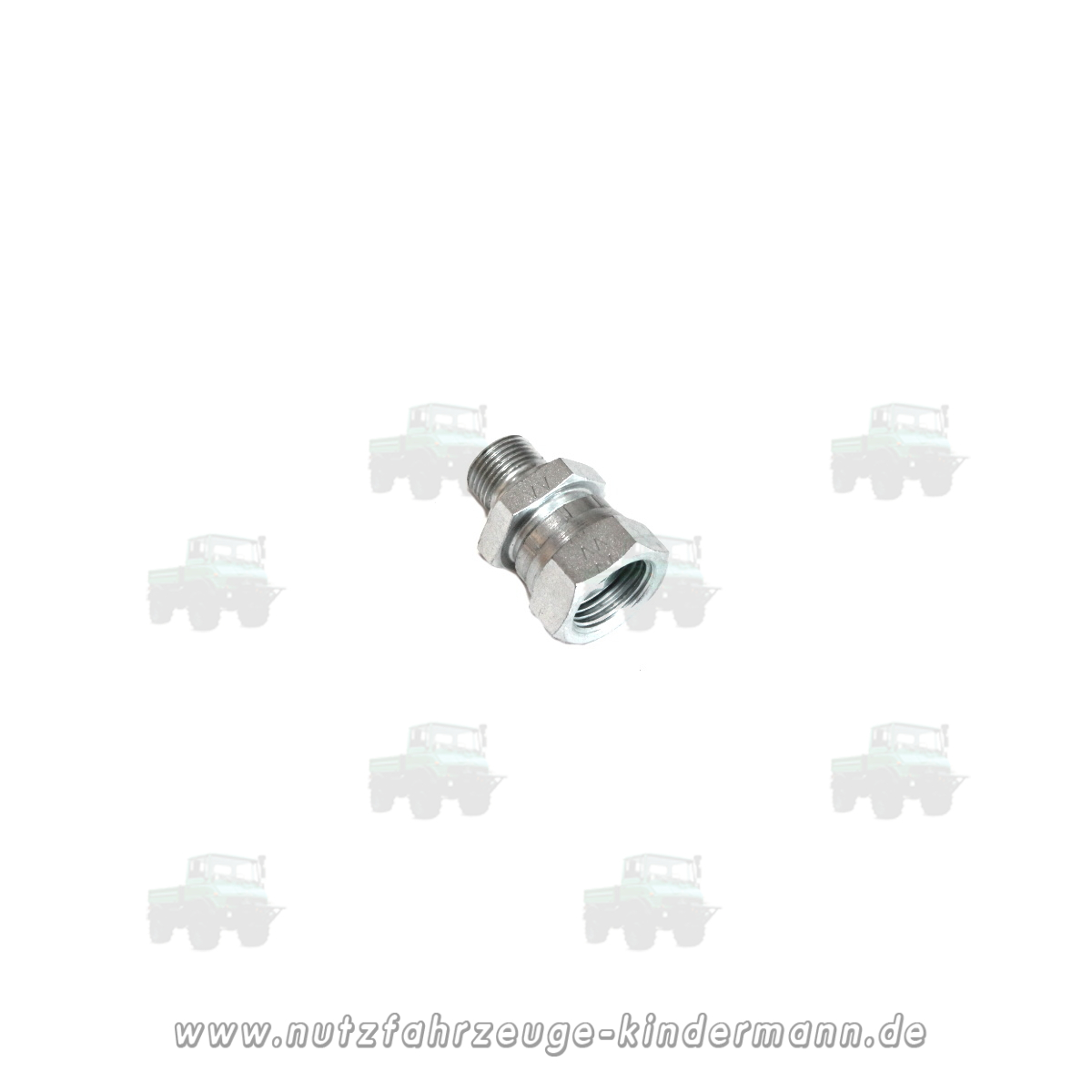 Line fitting, 3/8 inch, 1/2 inch