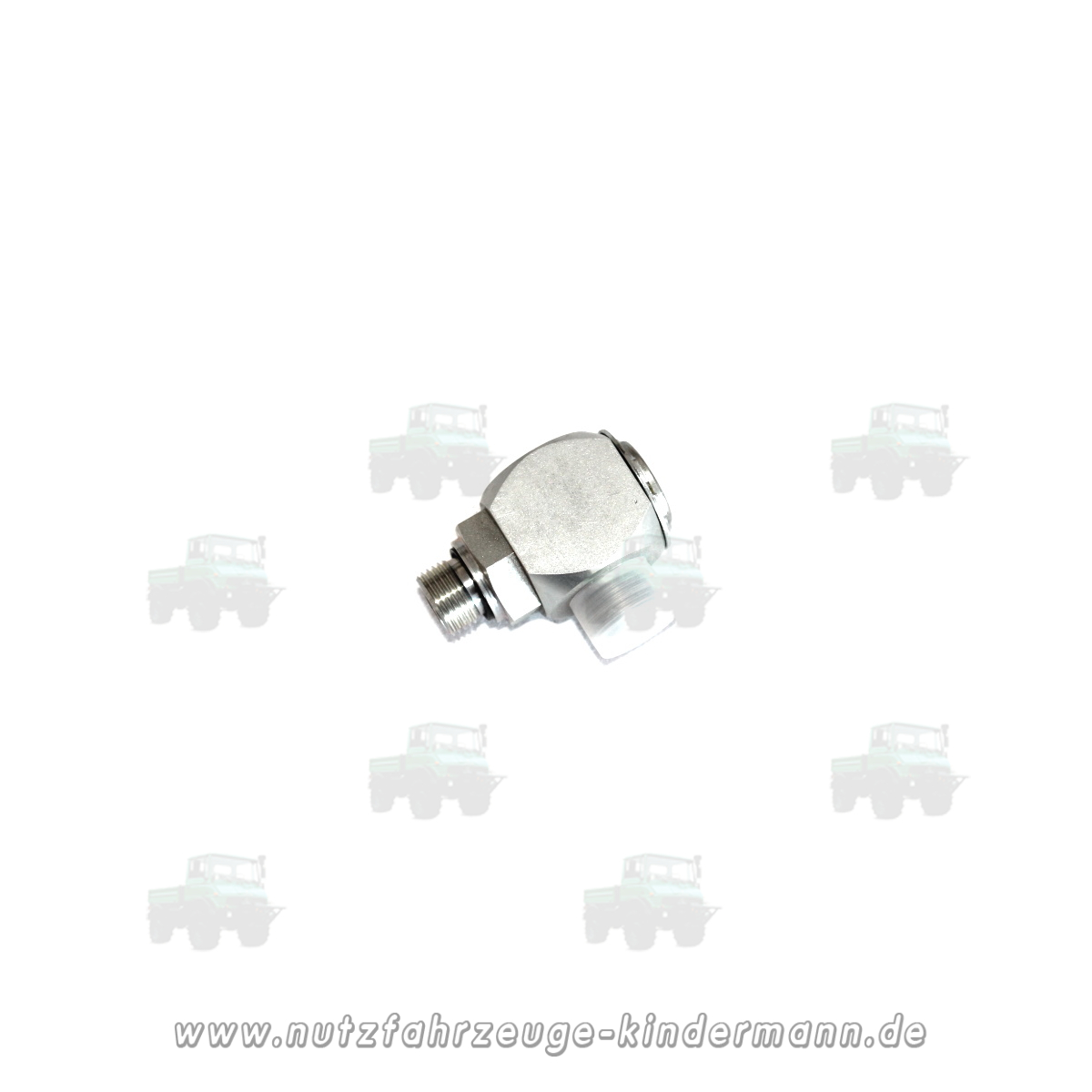 Swivel fitting, heavy duty, 16 mm, 90 degrees
