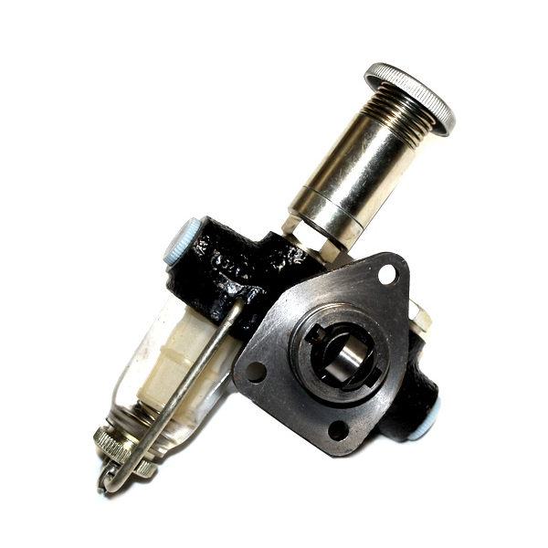 Fuel feed pump with sight glass