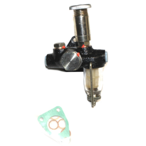 Fuel feed pump with sight glass
