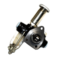 Fuel feed pump with sight glass