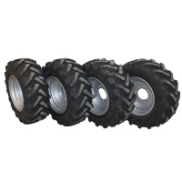 Set of tires Unimog U 407, 421, 411