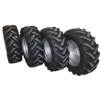 Set of tires Unimog U 407, 421, 411