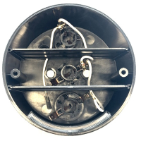 Round rear light