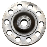 Wheel disk for wheel reduction gear