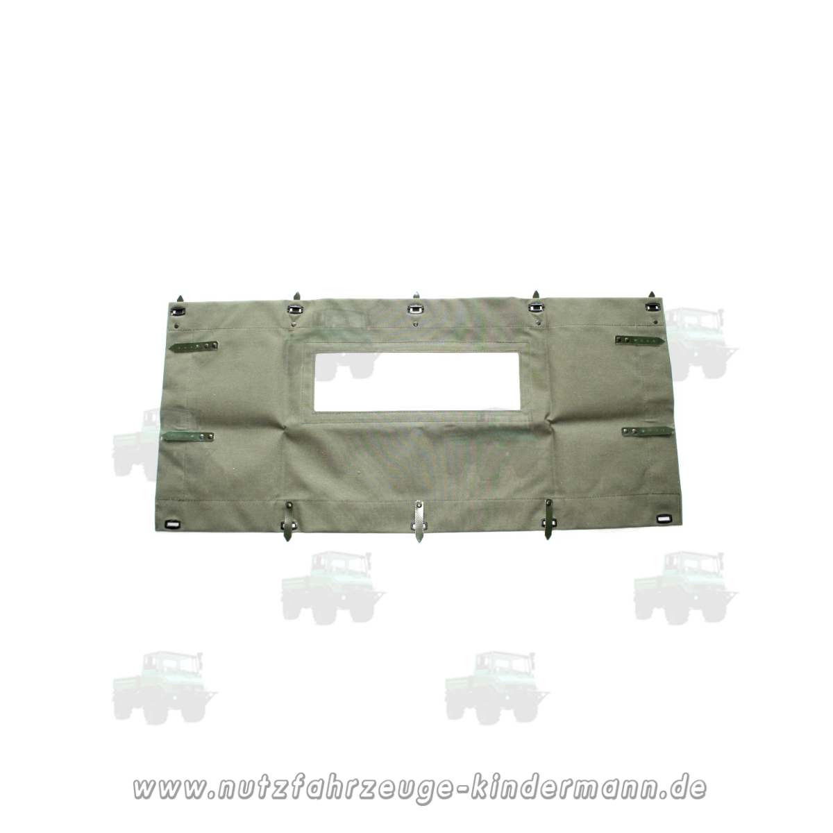 Rückwand mit Fenster, Unimog 411, 4 box