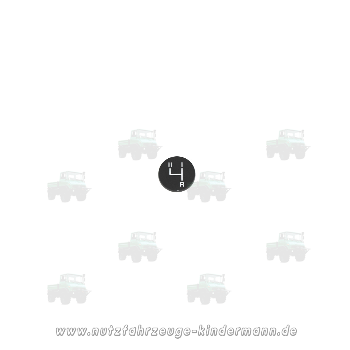Shift symbol for group selector lever Unimog and MB-trac