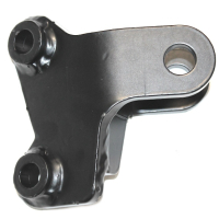 Halterung für Seitenstrebe - Hekkraftheber am Radvorgelege links