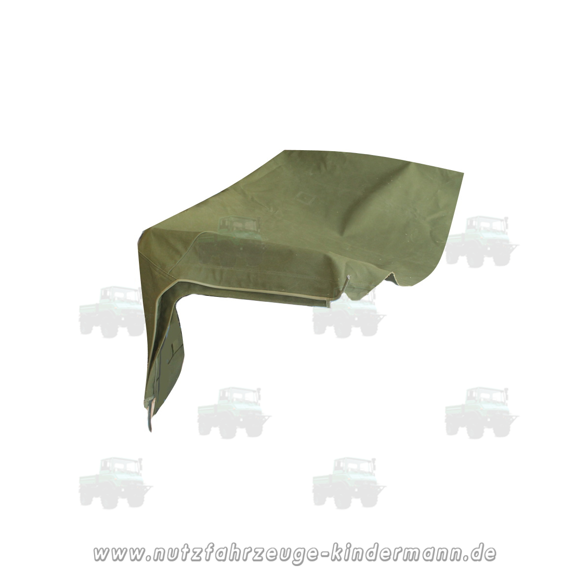 Convertible top Unimog 406, round window